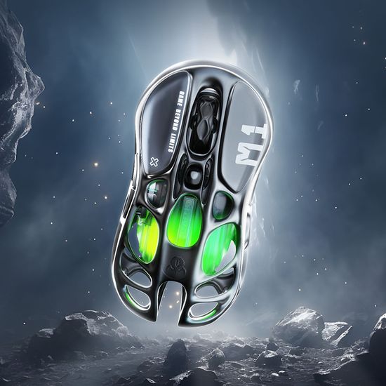 그라바스타 머큐리 게이밍 마우스 M1Pro/건메탈그레이