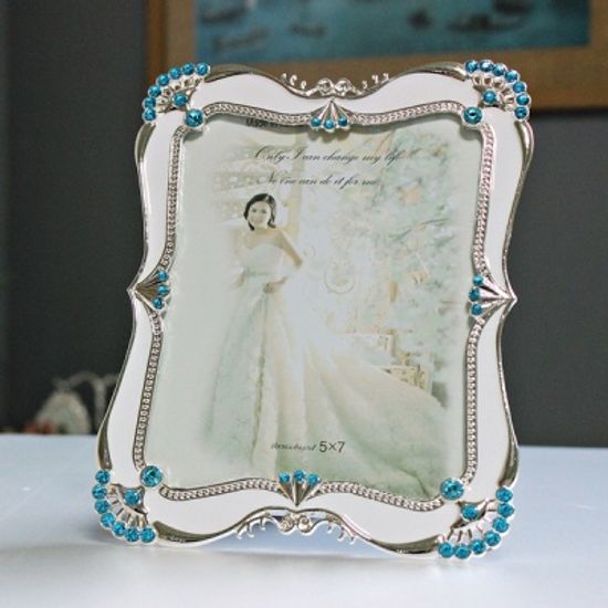 (kjiw048)J 버드액자 5x7 블루