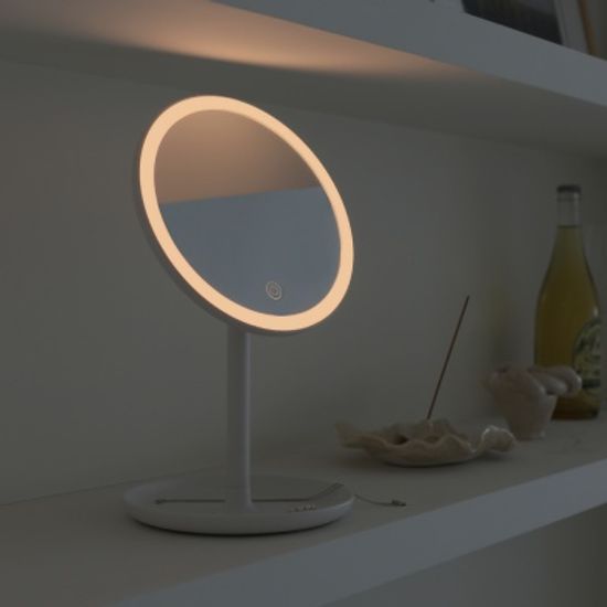 무아스 퓨어 메이크업 무선 LED 거울 화장조명