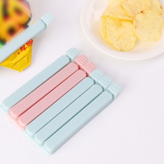 이놀 봉지 밀봉 클립 밀폐 집게 5P