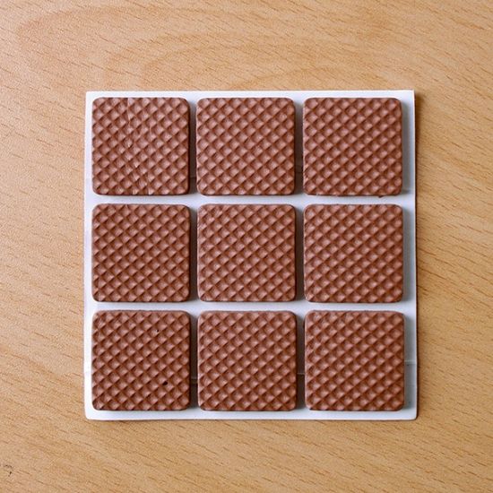 사각2.5cm 긁힘방지 바닥보호패드18p세트/미끄럼방지