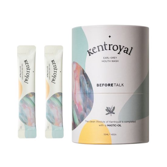 켄트로얄 비포톡 무알콜가글 휴대용 입냄새제거 40개