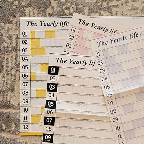 아이씨엘 해빗트래커 포스터 캘린더 2026