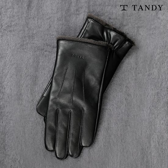 탠디 블랙모던 남성용 가죽장갑