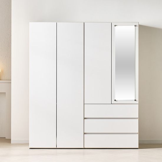 보루네오 세인트 LPM 키큰장_터치 1600 옷장세트