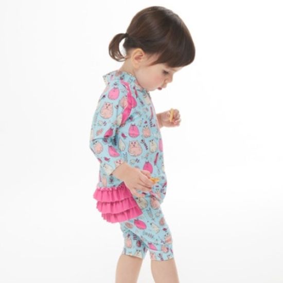 앨리빌리 캐시캣 베이비 래쉬가드(신생아~2돌)