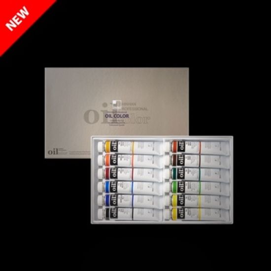 [신한화구] 유화물감12색[A] 50ml [세트/1]  369792