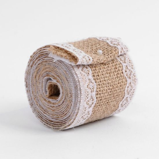 DIY 황마 레이스롤 CV-2/ 선물포장 롤리본