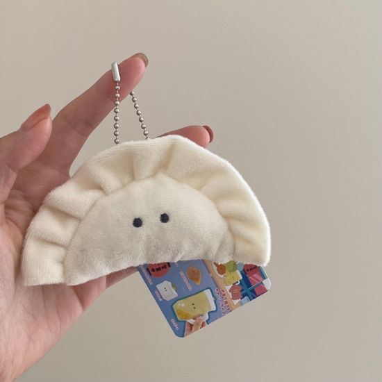 행운 선물 와락 베어물면 터질것같은 하찮은 만두키링