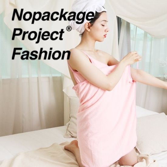 NPF 드레스타올 입는 바스타올 3color 나시 샤워가운