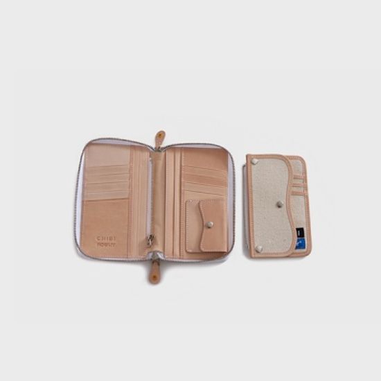 하와이_보더리스 패스포트 월렛_캔버스 베이지