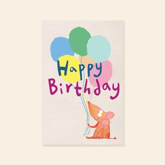 [카드] new Happy birthday 캘리그라피 카드