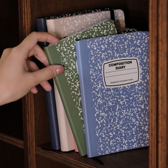 컴포지션 북 폴드 6개월 다이어리