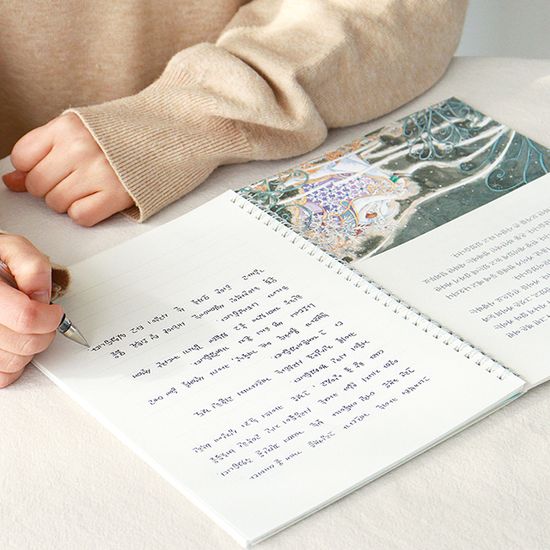 필사를 하다 (눈의 여왕) 필사 노트 (어른 학습지②)