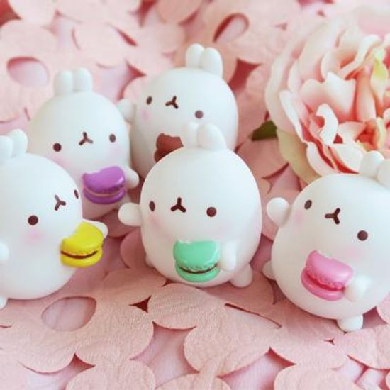 몰랑 피규어세트2 - 몰랑과 달달한 마카롱