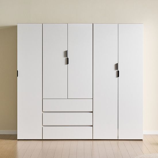 보루네오 세인트 LPM 키큰장_도어 2000 옷장세트