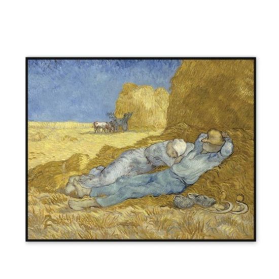 [THE BELLA] 고흐 - 낮잠 (밀레 작품 모사)