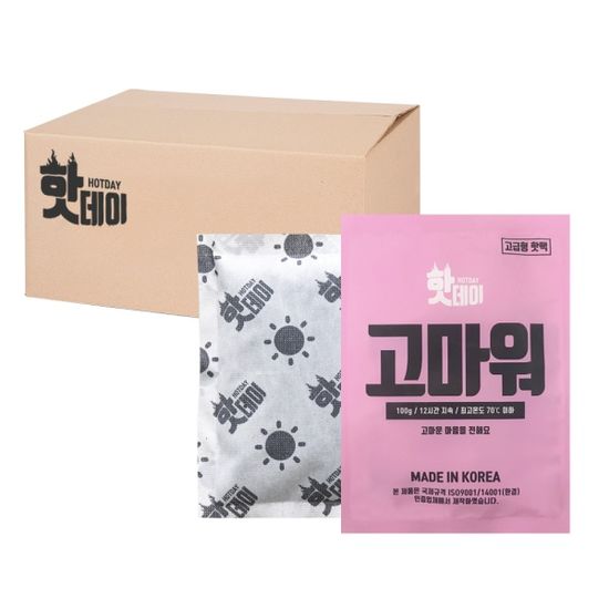 핫데이핫팩 고급형 100g X 100매