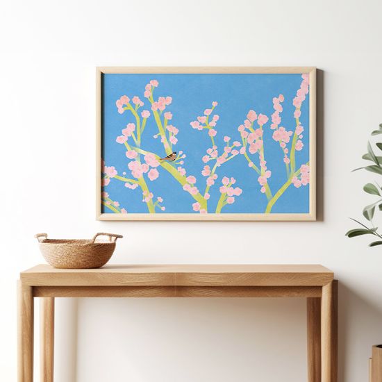 고개 들어 마주한 행복, 사이 작가 그림