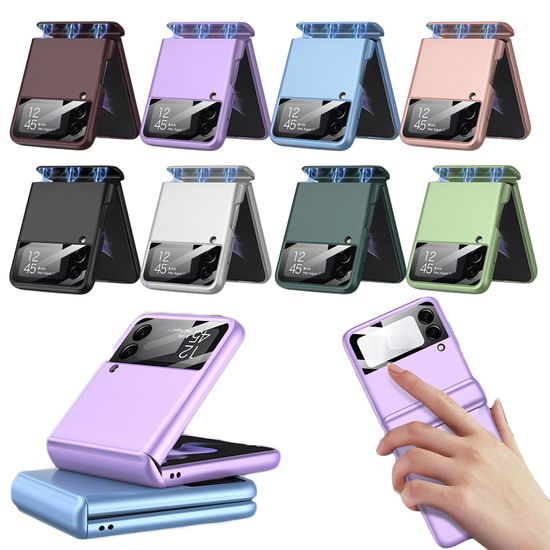 갤럭시 z플립 4 5 6 파스텔 힌지 자석 풀커버 케이스