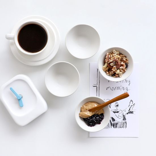 바이엔 반무광 도자기 찬기 S 4p세트 2color 택1