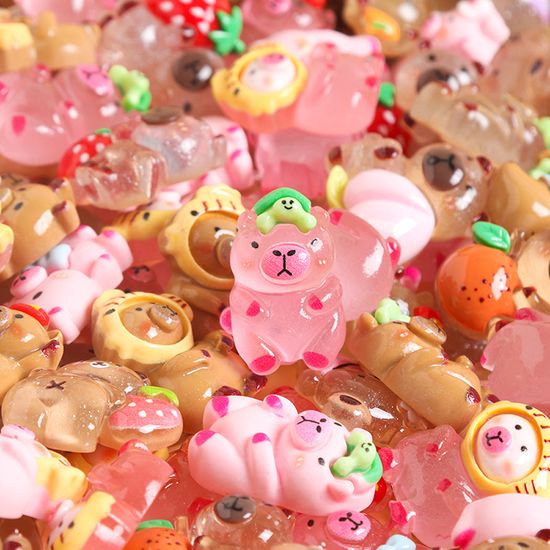 카피바라 미니어쳐 랜덤뽑기 랜덤 가챠뽑기 캡슐토이