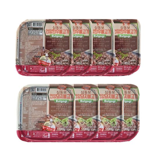 심동보 언양한우불고기 150g x 4 + 심동보