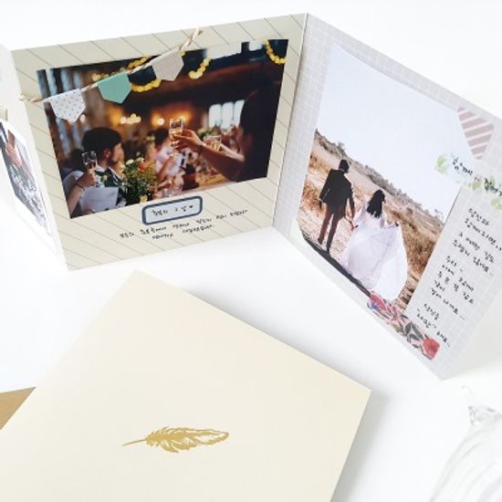ACCORDION PHOTO CARD 아코디언 포토 카드