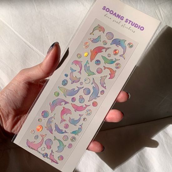 오로라 돌고래/홀로그램박