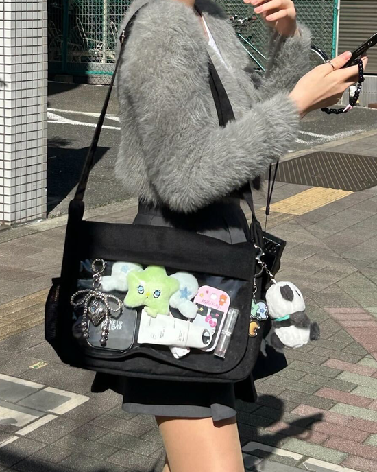 아임유얼이오 PVC 콘서트가방 일코용 이타백 덕질가방