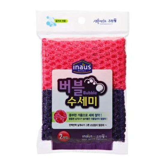 버블수세미 (2매입) (크린？N) (개) 242464