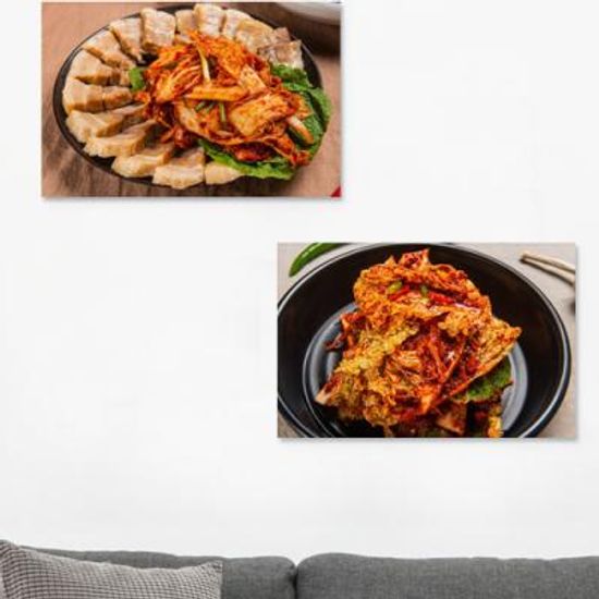 pd079-아크릴액자_보쌈과겉절이(대형)