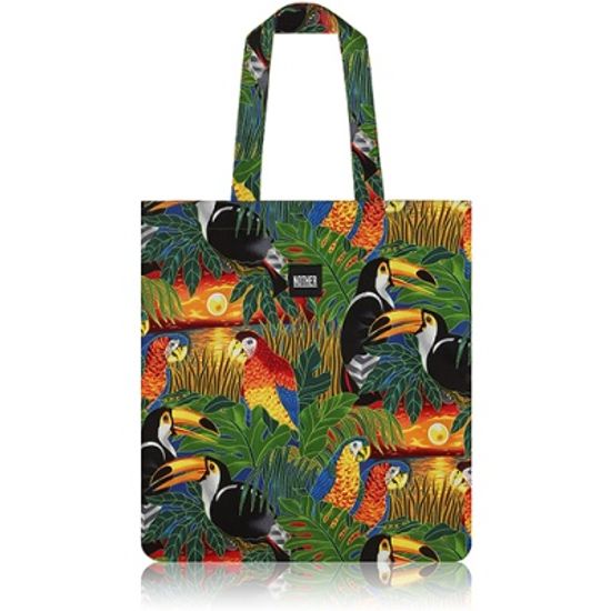 nother Tropical Birds Flat Tote Bag