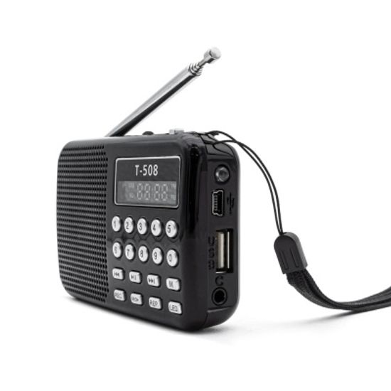 포터블 FM 라디오 스피커 / 녹음 음악재생 LIF118D