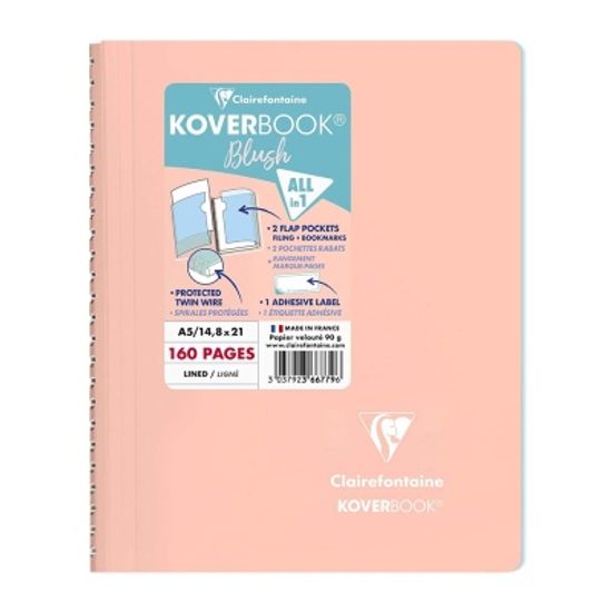 클레르퐁텐 커버북 블러쉬 스프링 노트 148 x 210mm