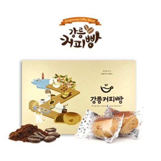 [식탁이야기] 커피향 그윽한 강릉 커피빵 6개입