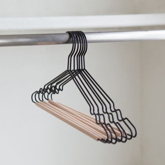 상하의를 한번에! 올모 스트링 옷걸이 슬림형 20p