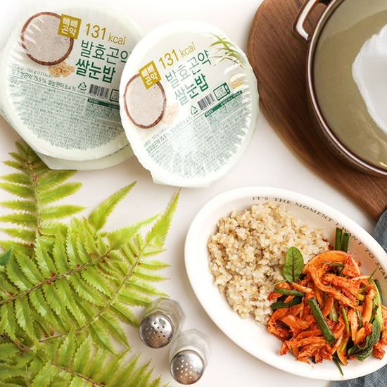 빼빼곤약 발효곤약쌀눈밥 150g x 10팩