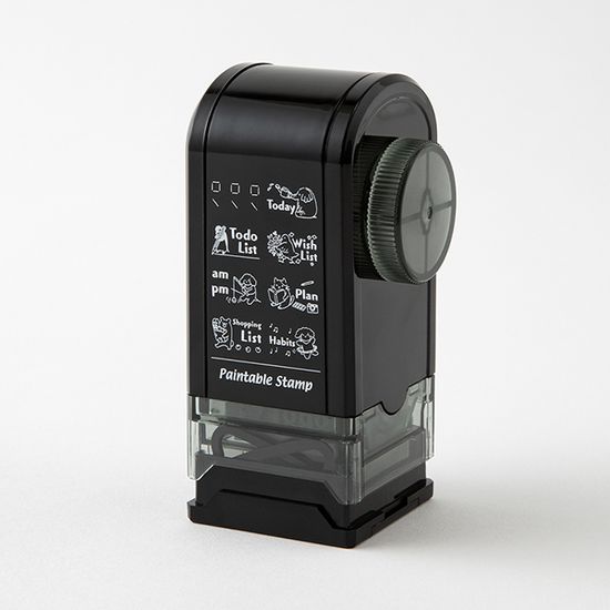 Paintable Rotating Stamp Dial - List
