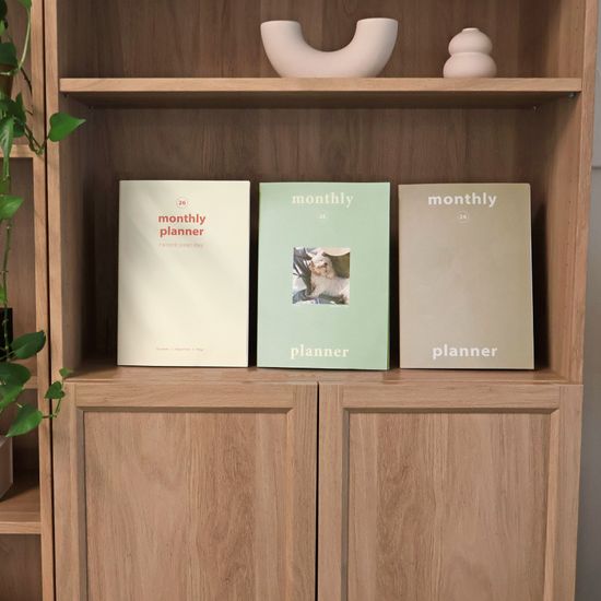 오첵 2026 날짜형 먼슬리플래너 A4