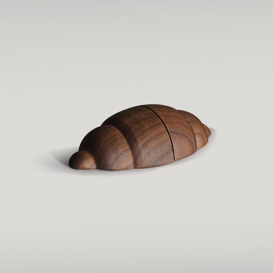 크로아상 메모홀더 - 초코