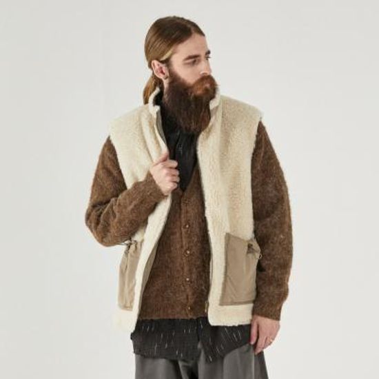 CB 리버시블 덤블베스트 (베이지)