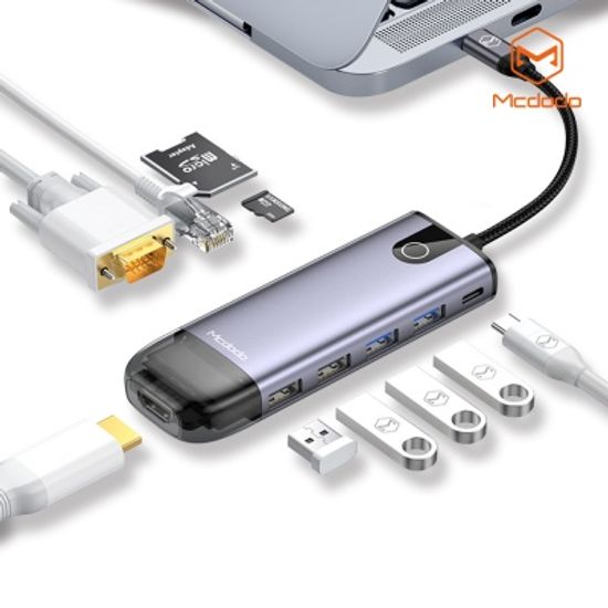 맥도도 10 in 1 C타입 USB 멀티 확장 허브 어댑터