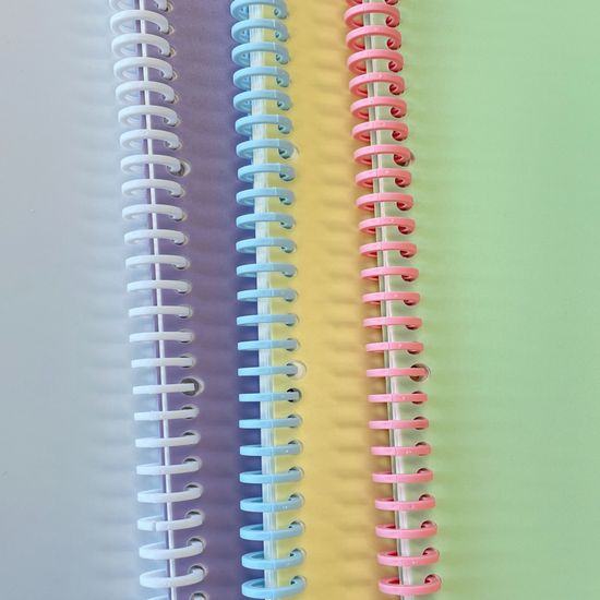 파스텔 30공 루즈링 미니 노트 A4 셀프제본 바인더링