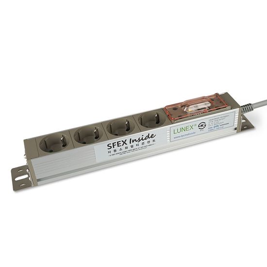 자동소화 고용량 멀티탭 4구 / 화재예방 전기콘센트