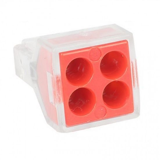 전기 배선 커넥터 4선 전선 결합 연결 단자