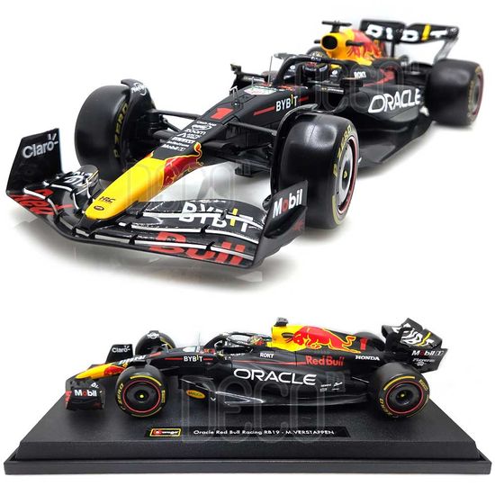 1:18 레드불 오라클 RB19 막스 베르스타펜 레이싱 