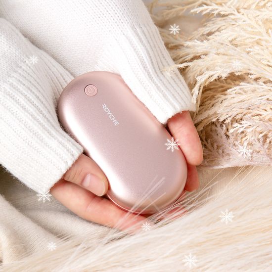 [연말특가] 로이체 손난로 보조배터리+파우치 3color