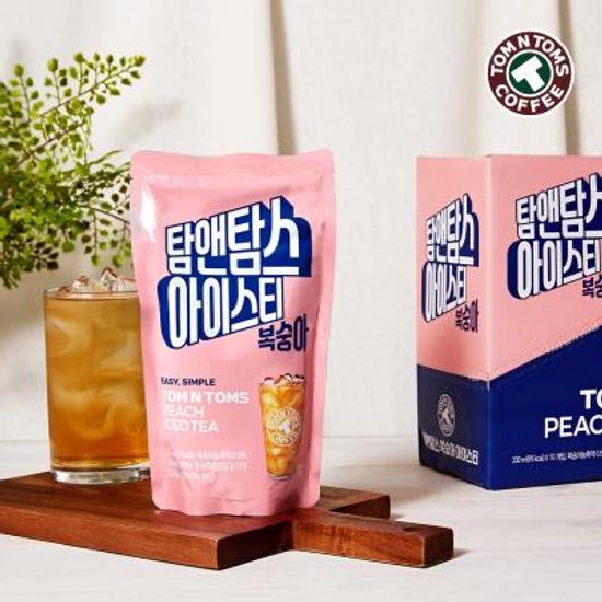 [소비기한 25-11-13]복숭아 아이스티 파우치 10P, 2개