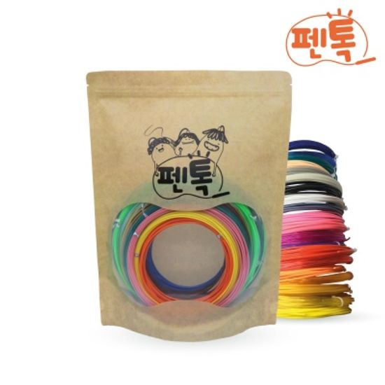 [펜톡] 3D펜 필라멘트 재료 패키지 (PLA, 1.75mm)